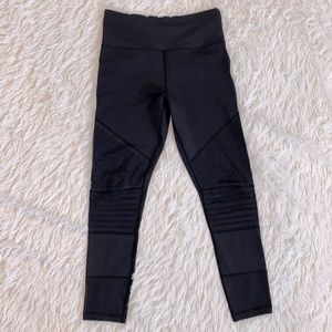 Zyia Black Moto Light N’ Tights